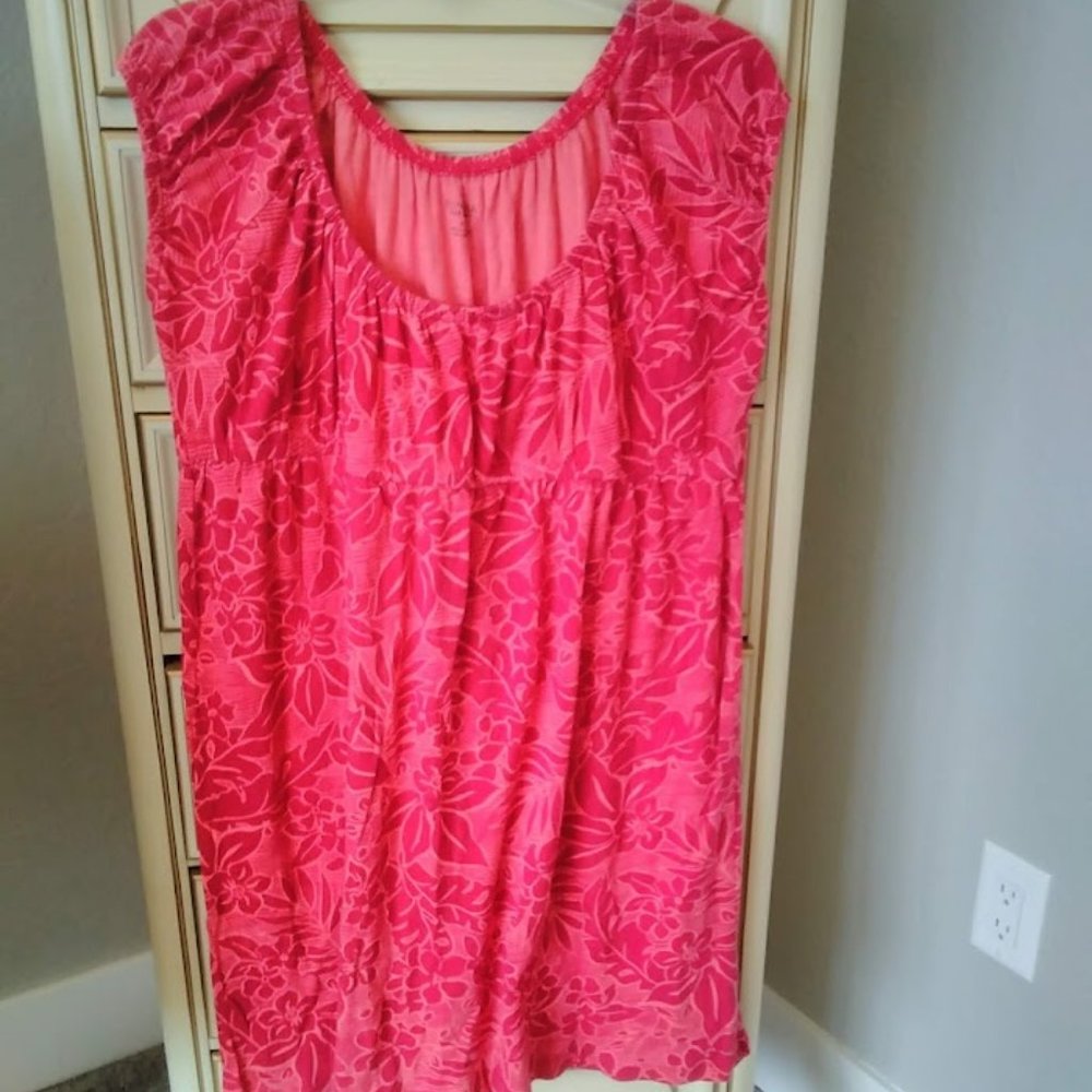 Orange/Red dress or swim wear cover up